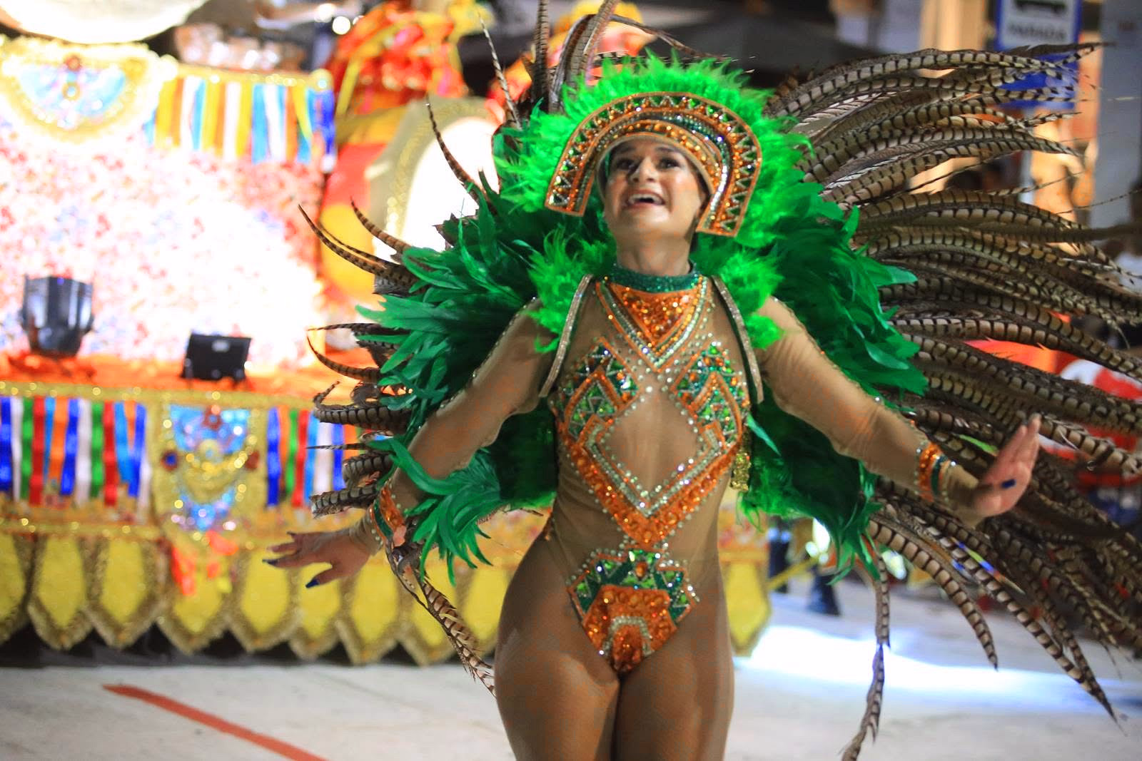 Destaque de Imperio del Ayuí con plumas verdes