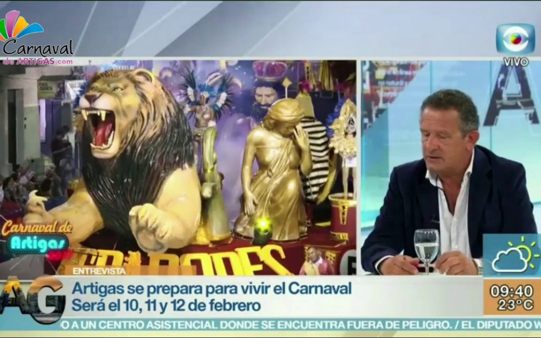 Presentación del Carnaval de Artigas 2018 en Montevideo