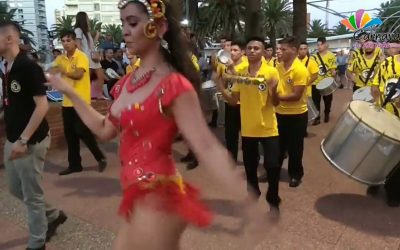 Presentación del Carnaval de Artigas 2018 en Punta del Este