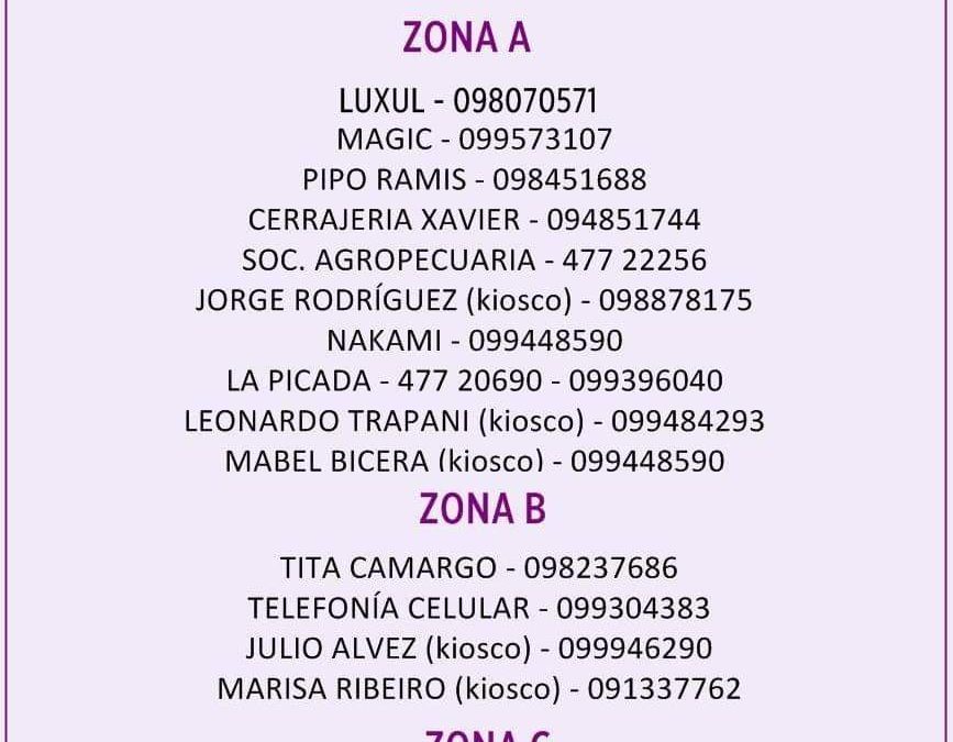 Ya están a la venta las mesas!